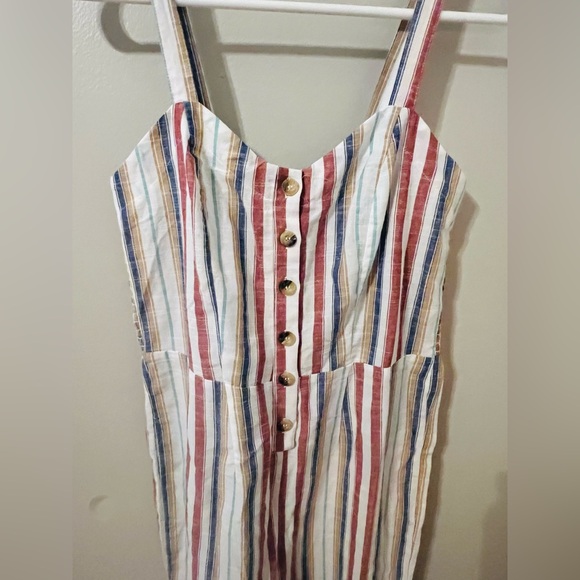 Stylish Striped Jumpsuit - Picture 1 of 10